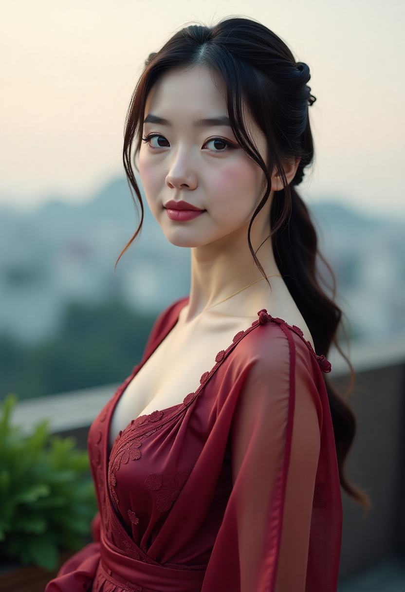 湖畔对谈